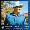 image:imageKnockaround Sports Sunglasses  Golf Running Cycling UV400 ProtectionOdyssey  Light Moonshine