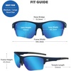 image:imageKnockaround Sports Sunglasses  Golf Running Cycling UV400 ProtectionOdyssey  Light Moonshine