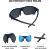 image:imageKnockaround Sports Sunglasses  Golf Running Cycling UV400 ProtectionOdyssey  Light Moonshine