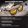 image:imageKnockaround Square Polarized Sunglasses for Men amp Women  UV400 ProtectionBlack  Gold