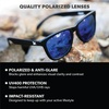 image:imageKnockaround Square Polarized Sunglasses for Men amp Women  UV400 ProtectionBlack  Moonshine