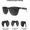 image:imageKnockaround Square Polarized Sunglasses for Men amp Women  UV400 ProtectionBlack  Smoke