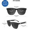 image:imageKnockaround Square Polarized Sunglasses for Men amp Women  UV400 ProtectionBlack  Smoke