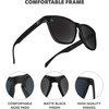 image:imageKnockaround Square Polarized Sunglasses for Men amp Women  UV400 ProtectionBlack on Black  Smoke
