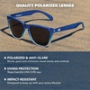 image:imageKnockaround Square Polarized Sunglasses for Men amp Women  UV400 ProtectionBlue Obsidian  Smoke
