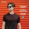 image:imageKnockaround Square Polarized Sunglasses for Men amp Women  UV400 ProtectionBrook Trout  Aviator Green