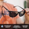 image:imageKnockaround Square Polarized Sunglasses for Men amp Women  UV400 ProtectionCovert Ops  Aviator Green