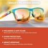 image:imageKnockaround Square Polarized Sunglasses for Men amp Women  UV400 ProtectionDesert  Rose Gold