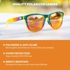 image:imageKnockaround Square Polarized Sunglasses for Men amp Women  UV400 ProtectionDesert  Rose Gold Copper