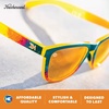 image:imageKnockaround Square Polarized Sunglasses for Men amp Women  UV400 ProtectionDesert  Rose Gold Copper