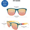 image:imageKnockaround Square Polarized Sunglasses for Men amp Women  UV400 ProtectionDesert  Rose Gold Copper