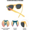 image:imageKnockaround Square Polarized Sunglasses for Men amp Women  UV400 ProtectionDesert  Rose Gold Copper