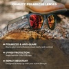 image:imageKnockaround Square Polarized Sunglasses for Men amp Women  UV400 ProtectionFrosted Grey  Sunset