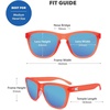 image:imageKnockaround Square Polarized Sunglasses for Men amp Women  UV400 ProtectionFruit Punch  Aqua