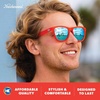 image:imageKnockaround Square Polarized Sunglasses for Men amp Women  UV400 ProtectionFruit Punch  Aqua