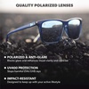 image:imageKnockaround Square Polarized Sunglasses for Men amp Women  UV400 ProtectionHarbor Light  Sky Blue