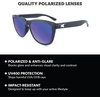 image:imageKnockaround Square Polarized Sunglasses for Men amp Women  UV400 ProtectionJelly Black  Moonshine