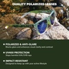 image:imageKnockaround Square Polarized Sunglasses for Men amp Women  UV400 ProtectionLargemouth Bass  Moonshine