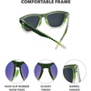 image:imageKnockaround Square Polarized Sunglasses for Men amp Women  UV400 ProtectionLargemouth Bass  Moonshine