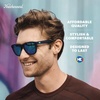 image:imageKnockaround Square Polarized Sunglasses for Men amp Women  UV400 ProtectionNavy  Mint