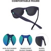 image:imageKnockaround Square Polarized Sunglasses for Men amp Women  UV400 ProtectionNavy  Mint