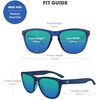 image:imageKnockaround Square Polarized Sunglasses for Men amp Women  UV400 ProtectionNavy  Mint