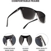 image:imageKnockaround Square Polarized Sunglasses for Men amp Women  UV400 ProtectionObsidian  Smoke