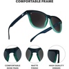 image:imageKnockaround Square Polarized Sunglasses for Men amp Women  UV400 ProtectionRising Tide  Smoke