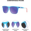 image:imageKnockaround Square Polarized Sunglasses for Men amp Women  UV400 ProtectionRocket Pop  Moonshine