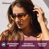 image:imageKnockaround Square Polarized Sunglasses for Men amp Women  UV400 ProtectionVelvet Royale  Rose Gold