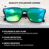 image:imageKnockaround Trendy Polarized Sunglasses for Men amp Women  UV400 ProtectionIbiza  Caribbean Moonshine