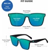 image:imageKnockaround Trendy Polarized Sunglasses for Men amp Women  UV400 ProtectionIbiza  Caribbean Moonshine