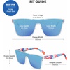 image:imageKnockaround Trendy Polarized Sunglasses for Men amp Women  UV400 ProtectionLive Free Or Tiedye  Aqua