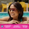 image:imageKnockaround Trendy Polarized Sunglasses for Men amp Women  UV400 ProtectionMiami  Pink Sunset