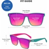 image:imageKnockaround Trendy Polarized Sunglasses for Men amp Women  UV400 ProtectionMiami  Pink Sunset