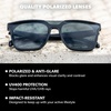 image:imageKnockaround Trendy Polarized Sunglasses for Men amp Women  UV400 ProtectionPiano Black  Smoke