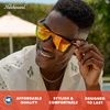 image:imageKnockaround Trendy Polarized Sunglasses for Men amp Women  UV400 ProtectionVenezia  Red Sunset