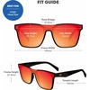 image:imageKnockaround Trendy Polarized Sunglasses for Men amp Women  UV400 ProtectionVenezia  Red Sunset