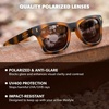 image:imageKnockaround Trendy Polarized Sunglasses for Women  UV400 ProtectionCypress  Amber