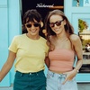 image:imageKnockaround Trendy Polarized Sunglasses for Women  UV400 ProtectionHot Take  Rose Gold