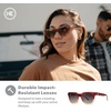 image:imageKnockaround Trendy Polarized Sunglasses for Women  UV400 ProtectionMy Oh My  Amber Gradient