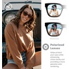 image:imageKnockaround Trendy Polarized Sunglasses for Women  UV400 ProtectionMy Oh My  Amber Gradient