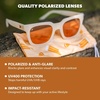 image:imageKnockaround Trendy Polarized Sunglasses for Women  UV400 ProtectionOrange Dreamsicle  Tangelo Tint