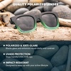 image:imageKnockaround Trendy Polarized Sunglasses for Women  UV400 ProtectionRising Tide  Smoke