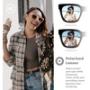 image:imageKnockaround Trendy Polarized Sunglasses for Women  UV400 ProtectionVintage Rose  Smoke Gradient