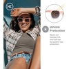 image:imageKnockaround Trendy Polarized Sunglasses for Women  UV400 ProtectionVintage Rose  Smoke Gradient