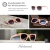 image:imageKnockaround Trendy Polarized Sunglasses for Women  UV400 ProtectionVintage Rose  Smoke Gradient