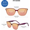 image:imageKnockaround Trendy Sunglasses for Women  UV400 ProtectionHot Take  Rose Gold