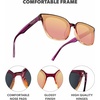 image:imageKnockaround Trendy Sunglasses for Women  UV400 ProtectionHot Take  Rose Gold