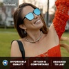 image:imageKnockaround Trendy Sunglasses for Women  UV400 ProtectionNight Swim  Sky Blue